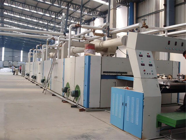 人造皮革底物，地板皮革基材，汽車皮革底物，針頭無編織的織物自動生產線