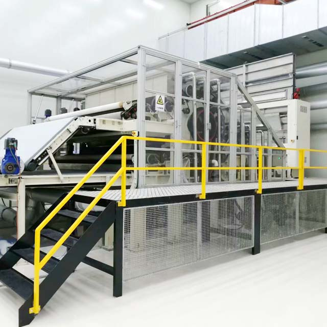 纖維良序全工作羅拉梳理機雙錫林雙道夫梳理機