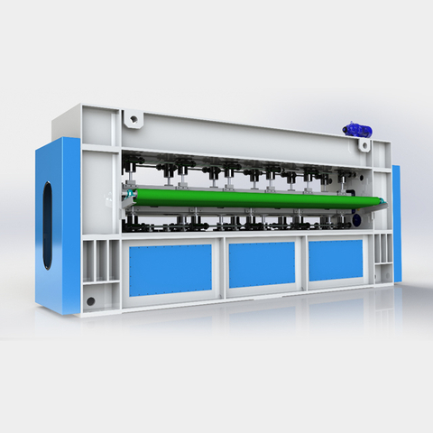 中型速度針織式非織造絲線線，用於地毯製作